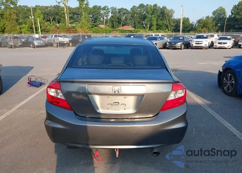 2012 Honda Civic Ex-L from USA, damaged, VIN 2HGFB2F96CH582578